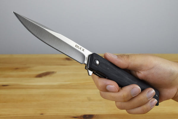 Buck 256 Decatur Folder (Black G10)