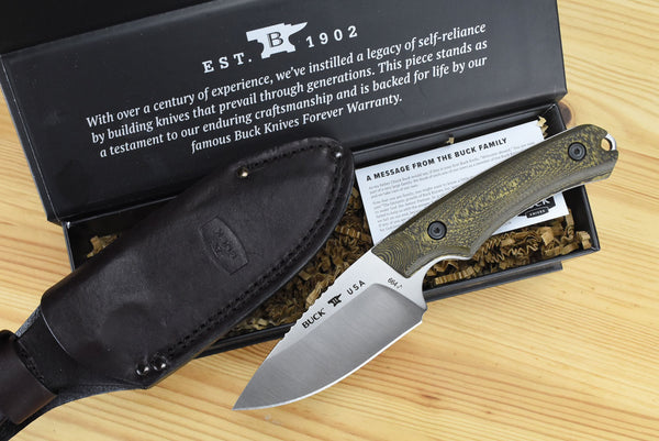 Buck 664 Alpha Hunter Fixed Blade S35VN (Richlite)