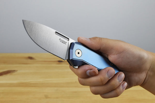 LionSteel Nano (Blue Titanium Handle)