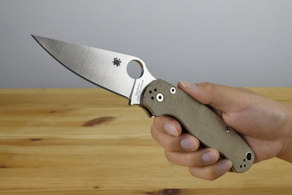 Spyderco C81MPCW2 Para Military 2 CPM CRU-WEAR Micarta