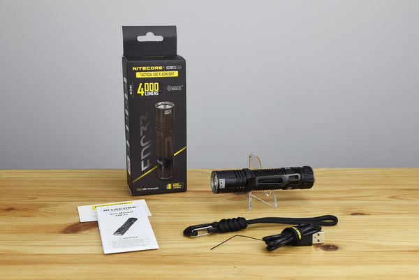 Nitecore EDC33 Tactical EDC Rechargeable Flashlight (4000 Lumens)