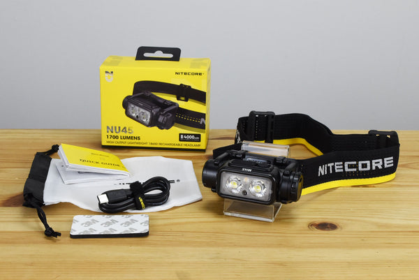 Nitecore NU45 Rechargeable Headlamp (1700 Lumens)