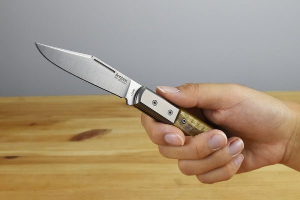 LionSteel Barlow Shuffler (Ram Horn Handle)