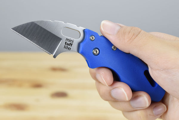 Cold Steel Mini Tuff Lite Folding Blade (Blue)