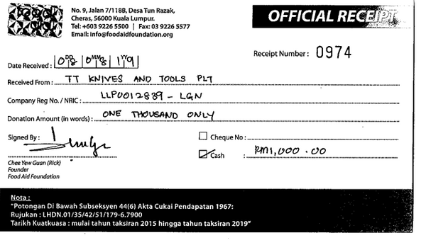 Receipt