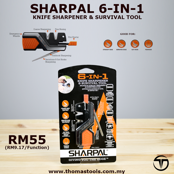 10 in. Ceramic Sharpening Rod - Sharpal Inc.