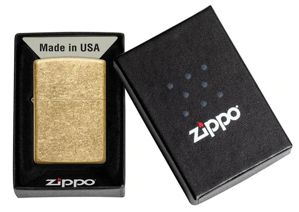 Zippo Brass 49477 Classic Tumbled Brass Lighter