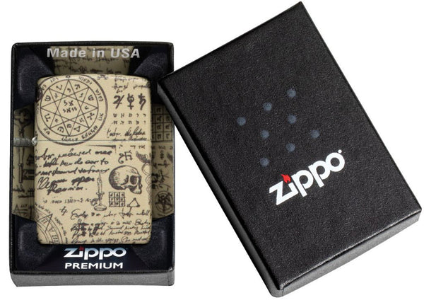 Zippo Skull 49803 Alchemy Design Lighter