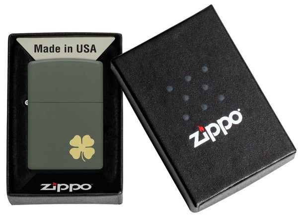 Zippo Clover 49796 Four Leaf Clover Lighter