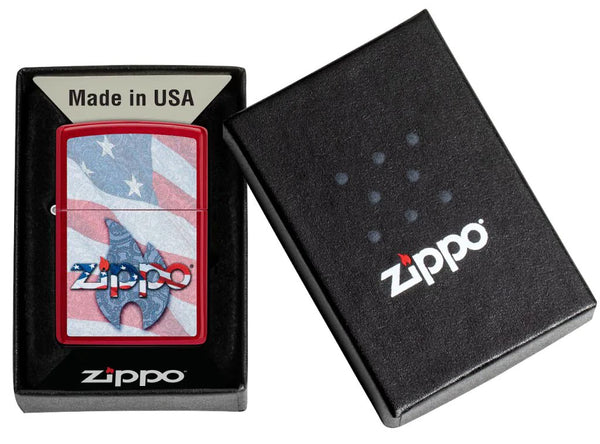 Zippo American Flag 49781 Zippo Flag Design Lighter