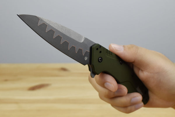 Kershaw 1812OLCB Dividend Composite (Olive)