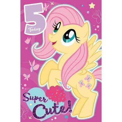 my little pony happy birthday card