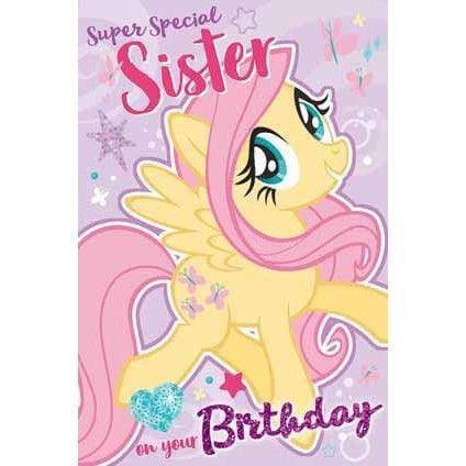 my little pony happy birthday card