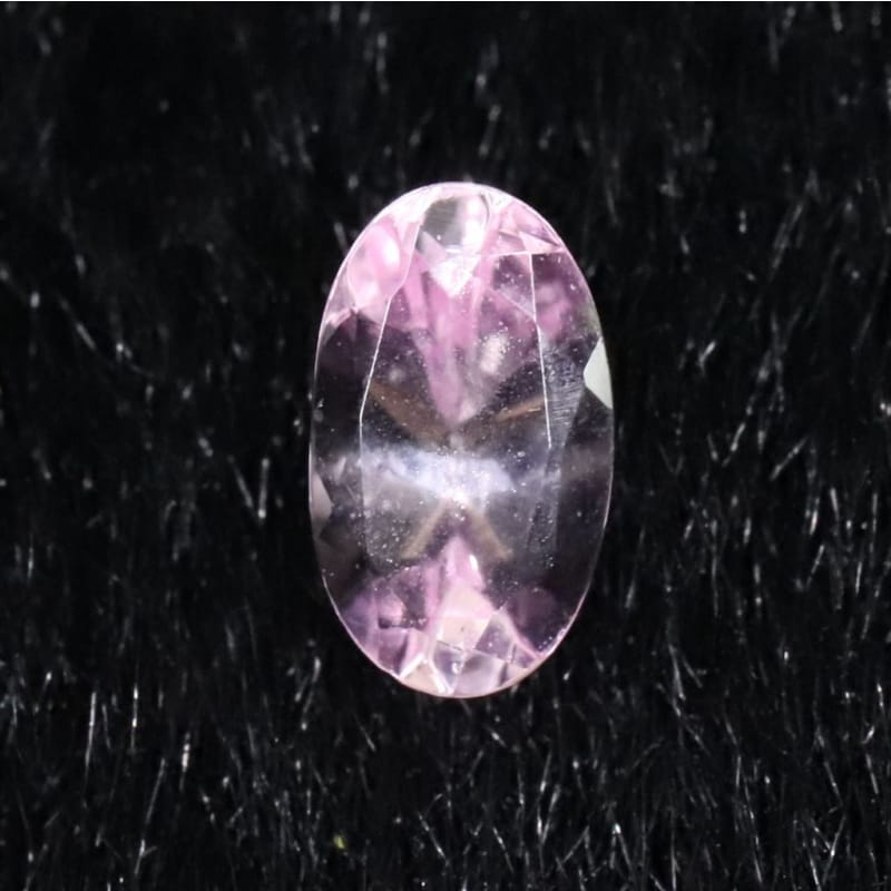 アクセサリー（新品）ピンクトパーズオーバル ルース 14.75ct （証明書付）