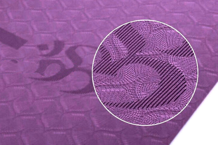 Body Coach™ Best Non-Slip Eco-Friendly Yoga Mat - Detail up close