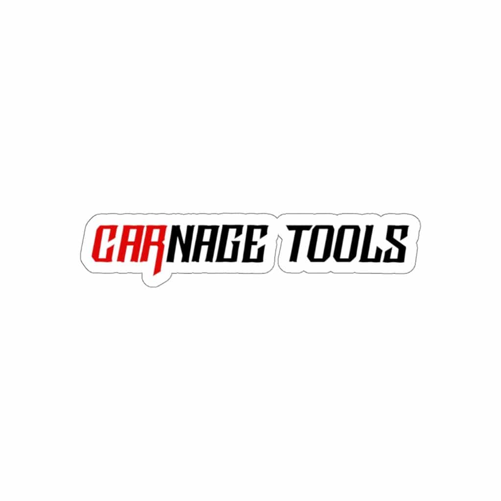 Carnage Tools Logo Decal Stickers