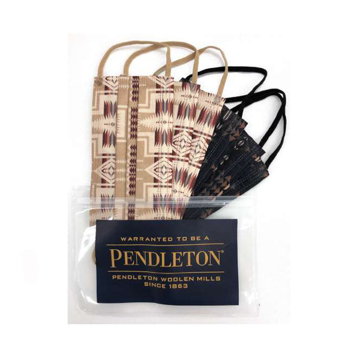 Pendleton 6p Set Print Mask ペンドルトン 不織布プリントマスク 6pcsパック Hatchet Outdoor Supply Japan