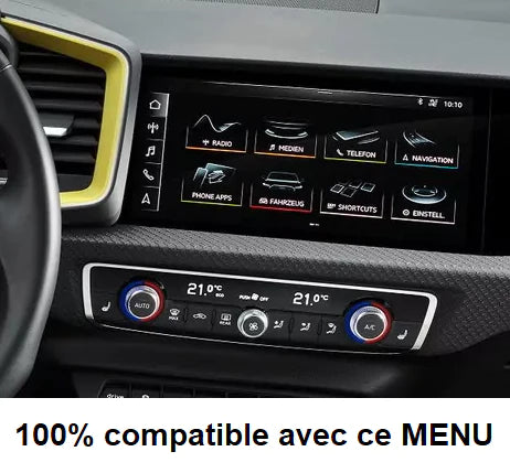 Interface multimédia et caméra de recul pour autoradio Renault