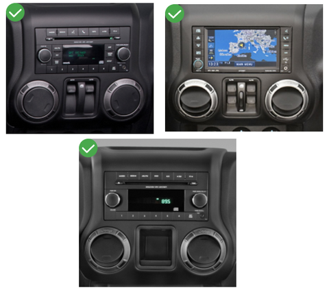 Autoradio jeep wrangler