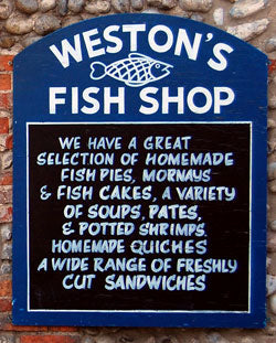 Weston Fish Shop Blakeney