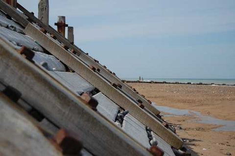 Sea Defences Overstrand Beach