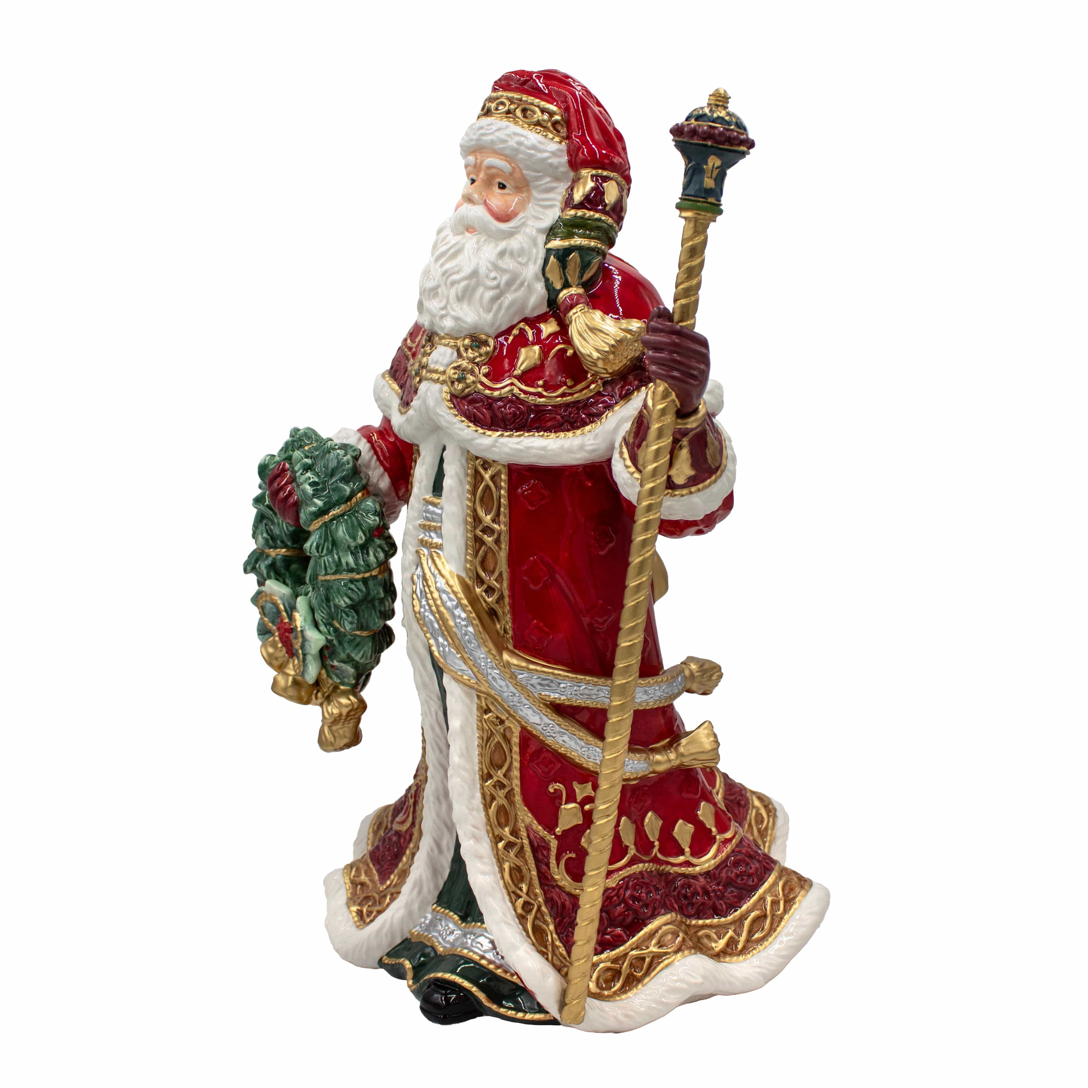 Noel Holiday Grand Santa Figurine, 19.25 IN