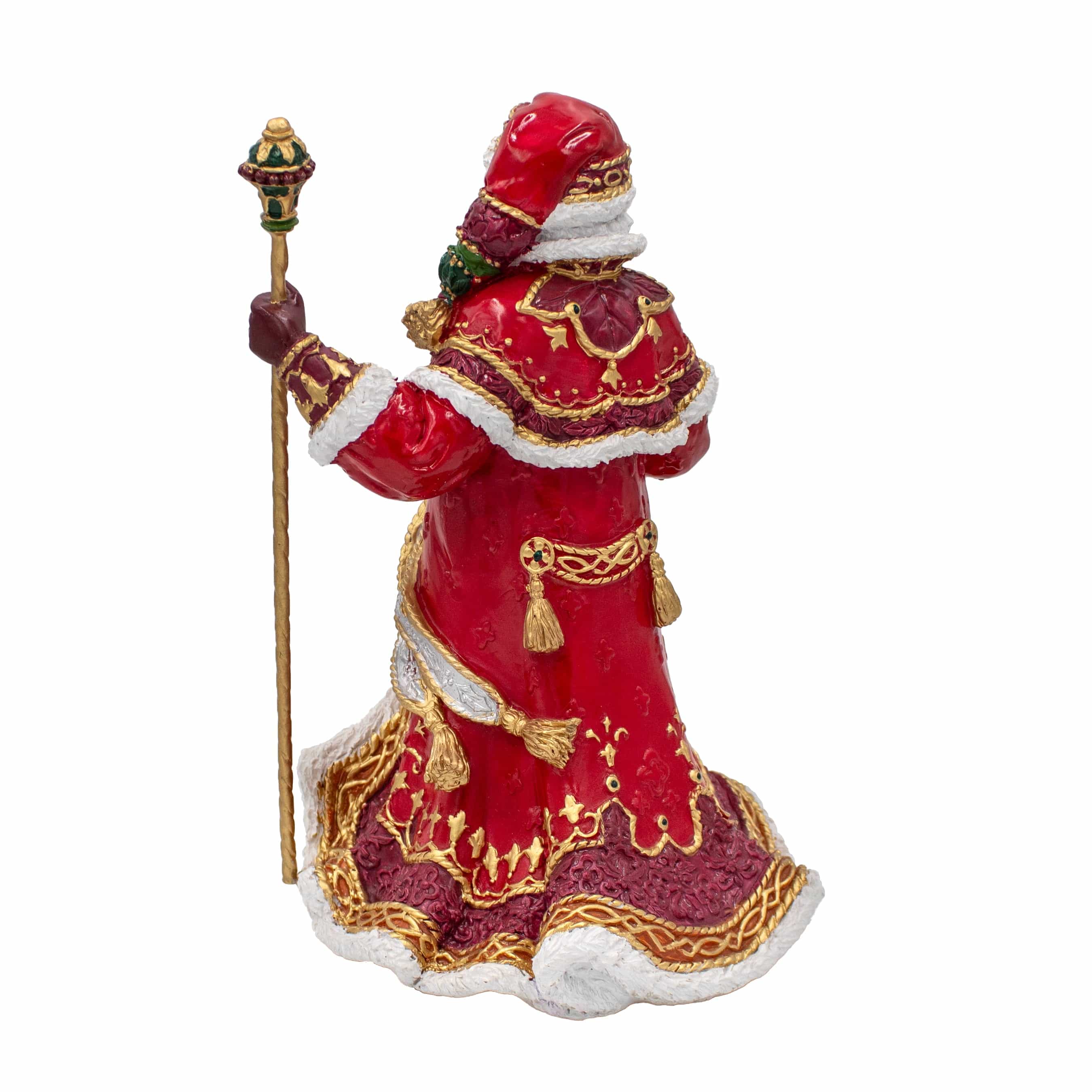 Noel Holiday Musical Santa Figurine, The First Noel, 11 IN