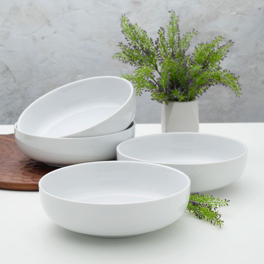 Everyday White® Set Of 4 Pasta Bowls