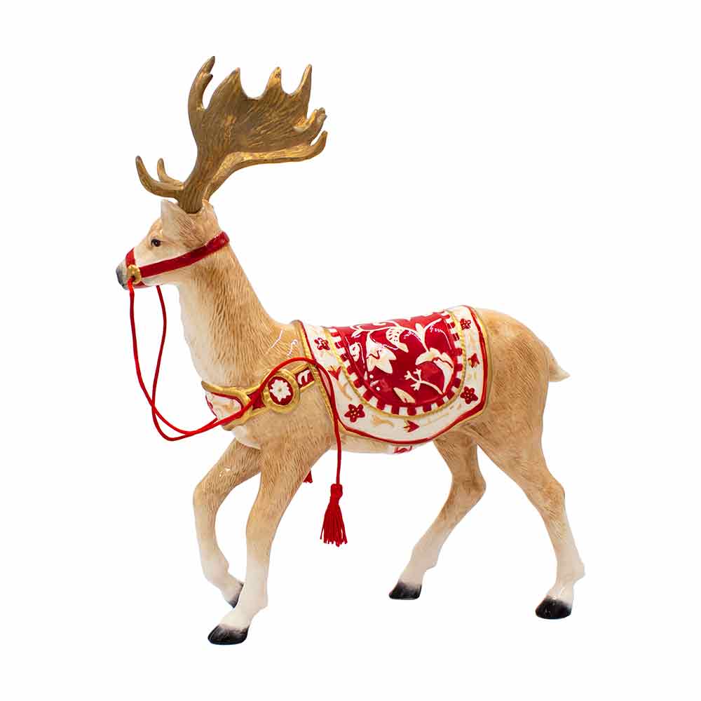 Town And Country Reindeer Figurine, 15 IN