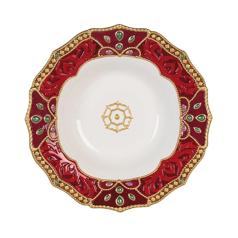 Renaissance Holiday Serving Bowl