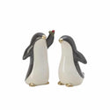 Fitz and Floyd Mistletoe Merriment Penguin Salt & Pepper Set