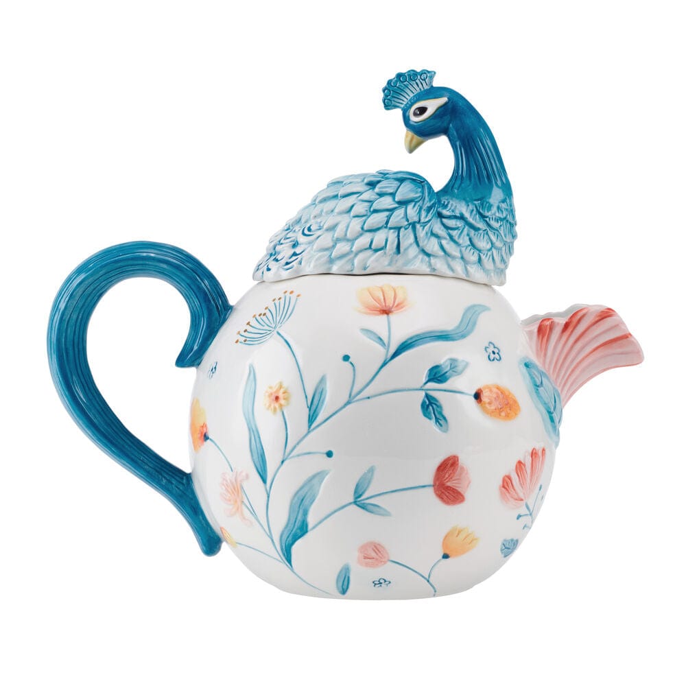 Gracie Peacock Teapot