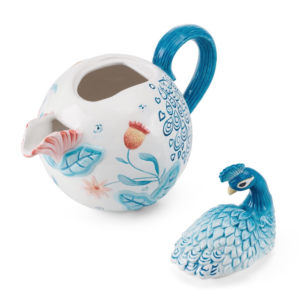 Gracie Peacock Teapot