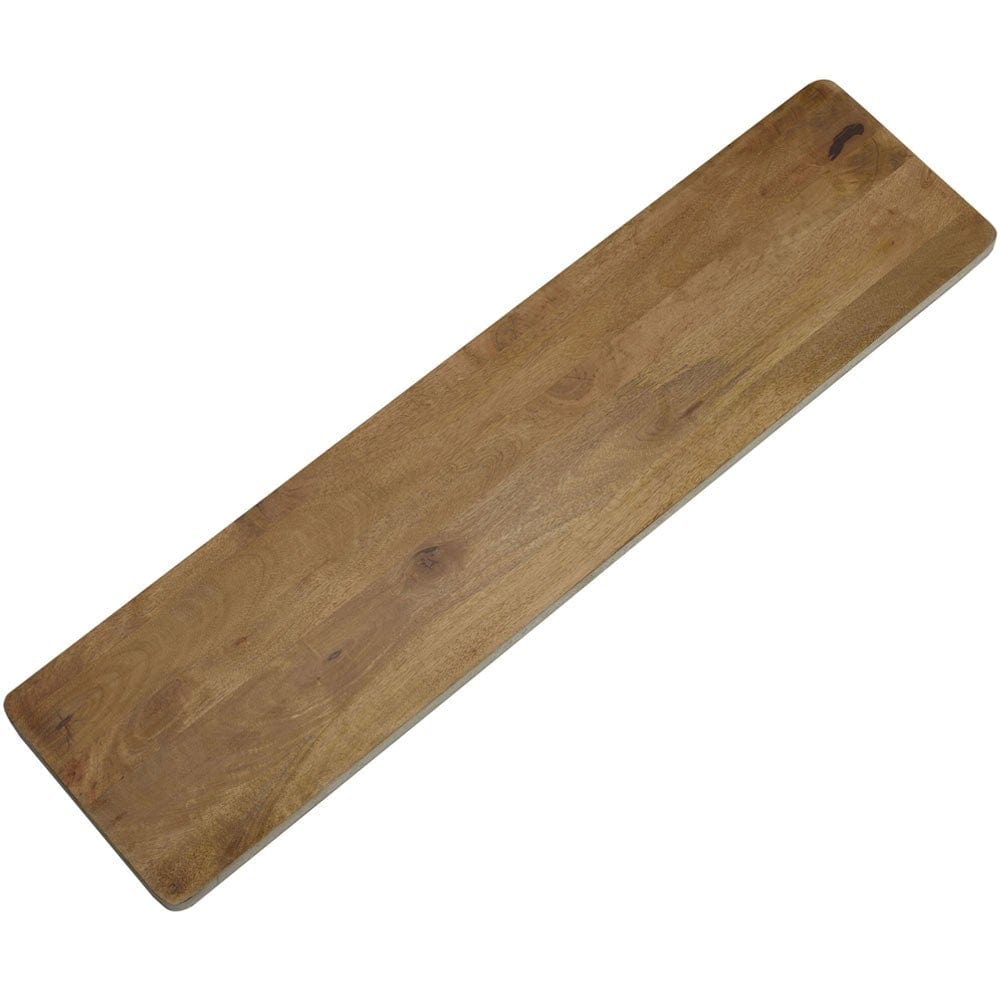 Austin Craft 39 Inch Charcuterie Mango Wood Serving Board, White