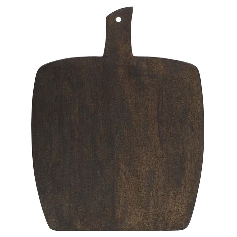 Austin Craft Upton Mango Wood Cheese Charcuterie Serving Board, Espresso