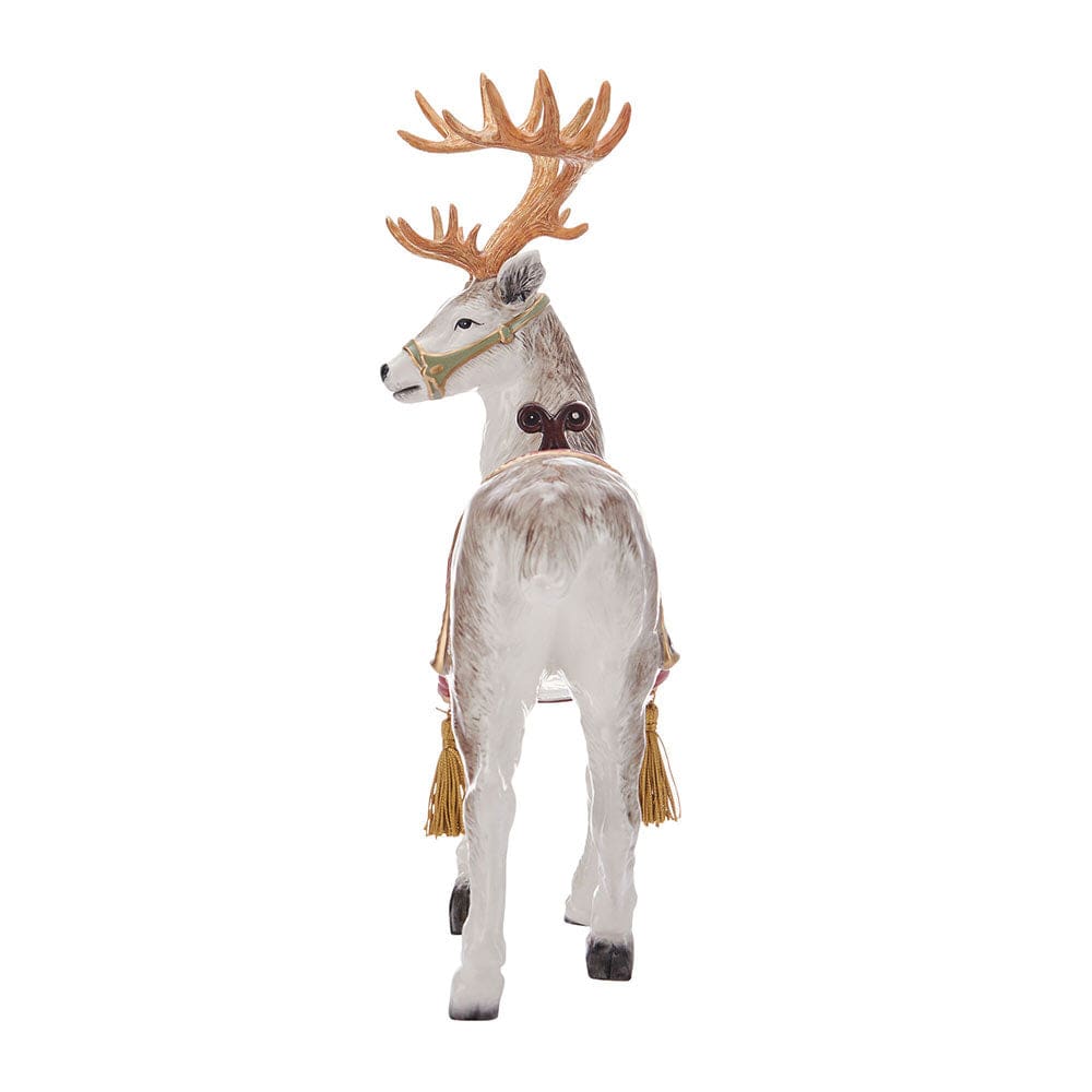 Chalet Deer Figurine, 14.75 IN