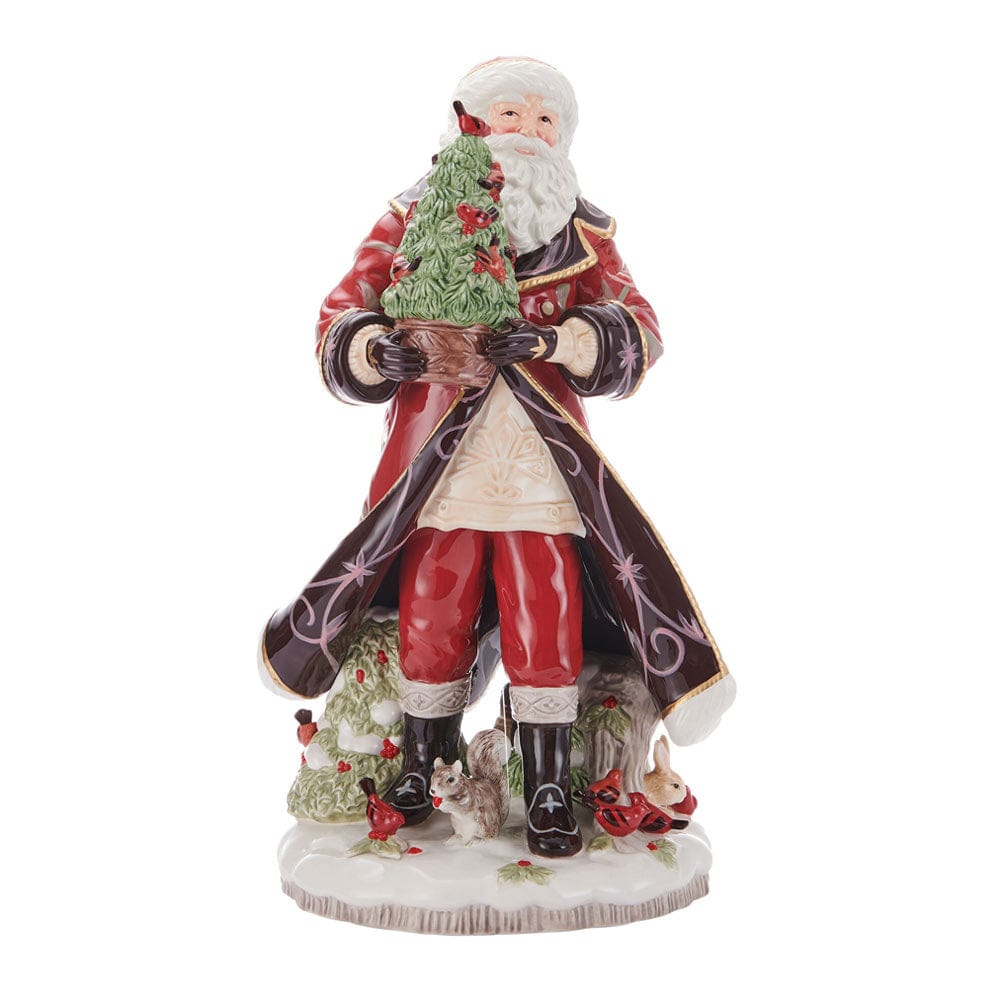 Chalet Santa Figurine, 19.5 IN