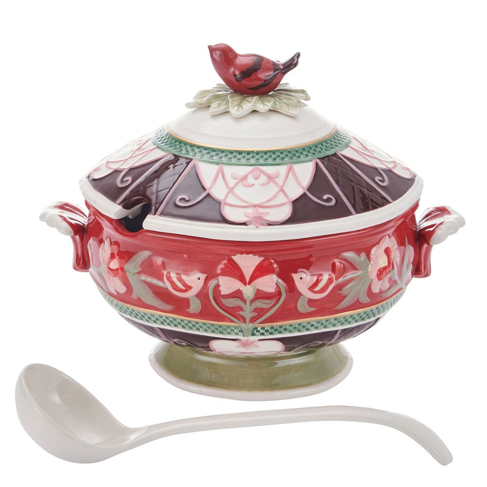 Chalet Soup Tureen With Ladle, 3 QT