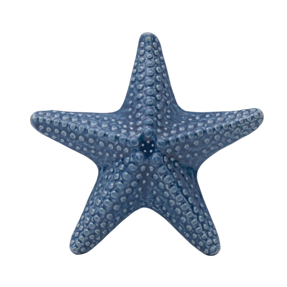 Coastal Home Blue Starfish Decor Figurine, 8.25 IN