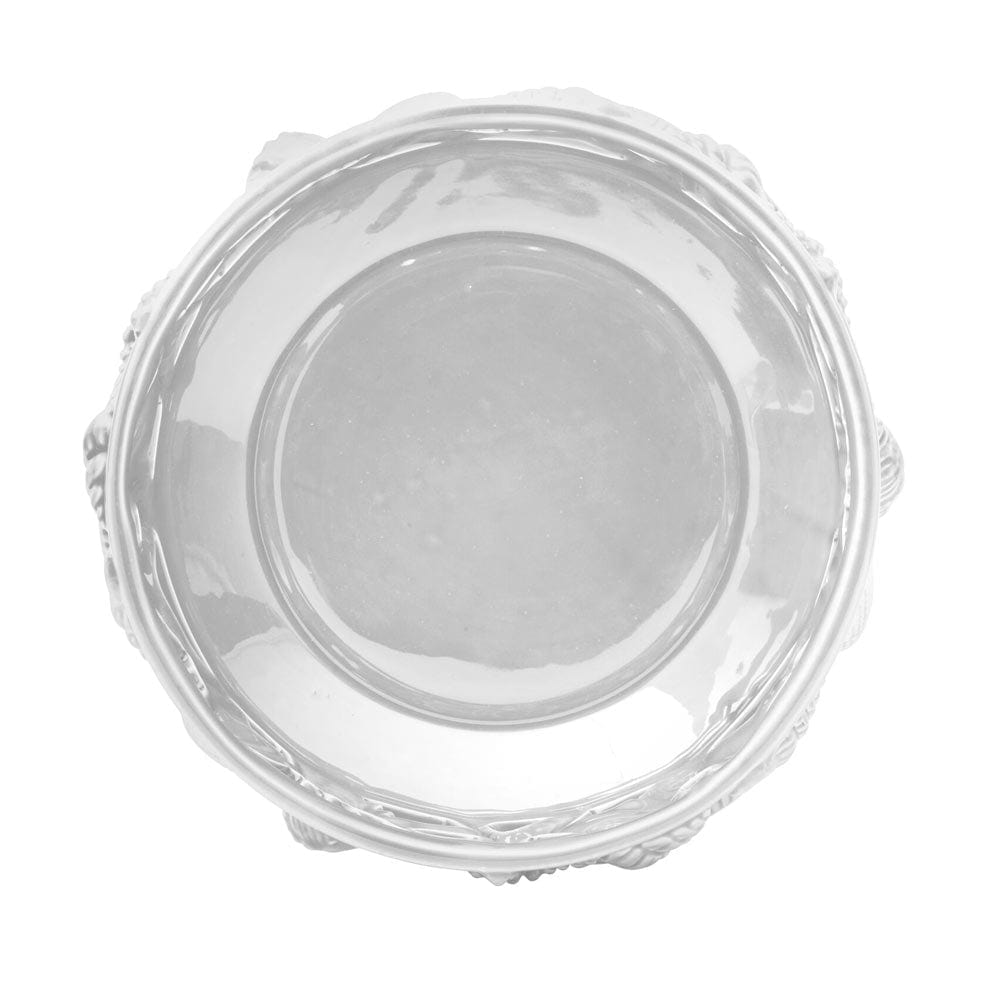 Coastal Home White Centerpiece Bowl