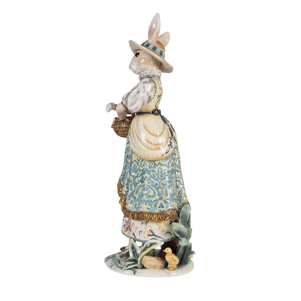 Dapper Rabbits Female Figurine, 20 IN
