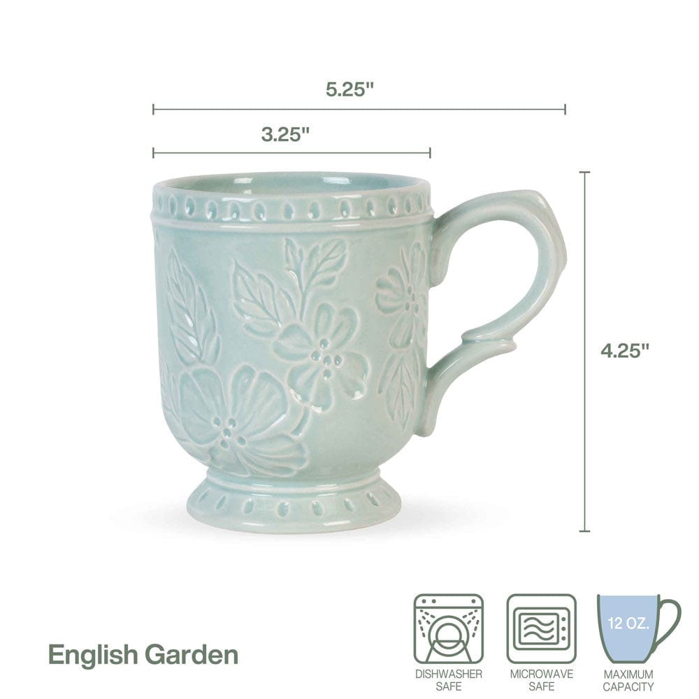 English Garden Set Of 4 Mugs