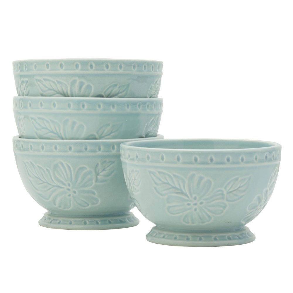 English Garden Set Of 4 Soup Cereal Bowls