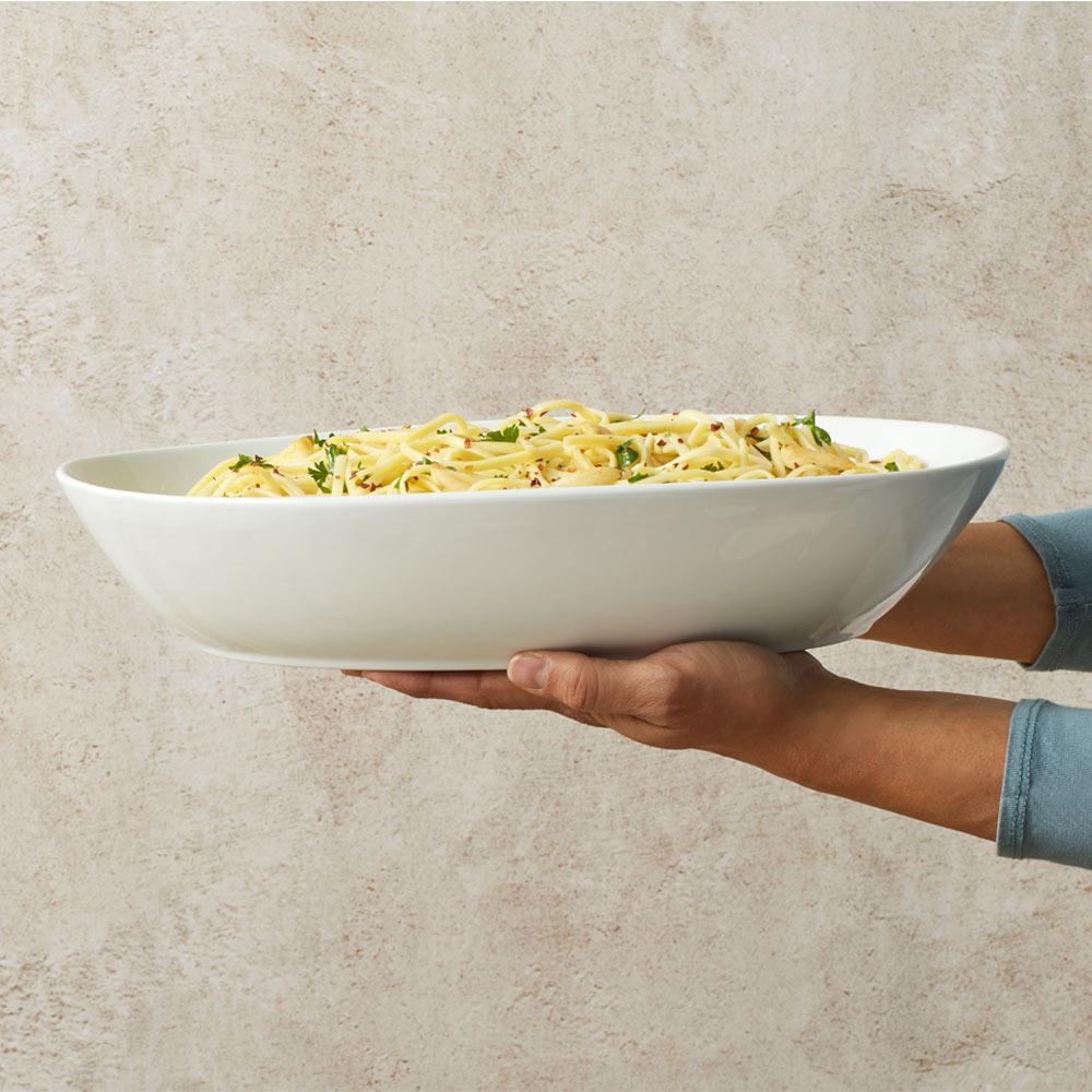 Everyday White® Oval Serve Bowl, 14.25 IN