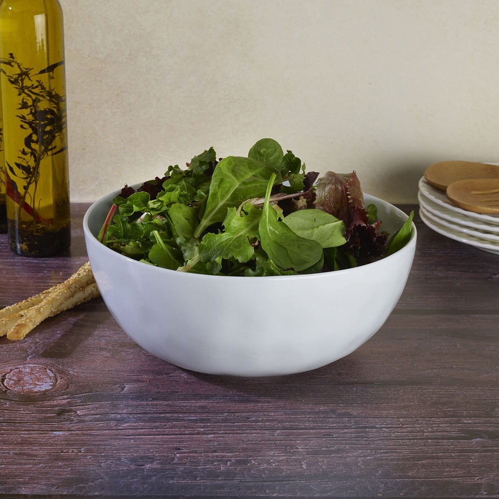 Everyday White® Organic Serving Bowl, 9 IN