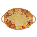 Fitz and Floyd Harvest Handled Serving Platter