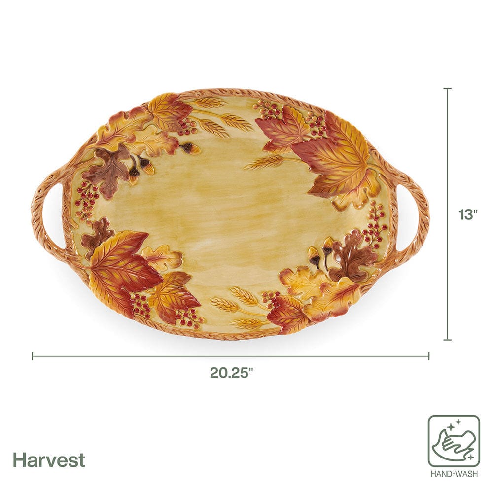 Harvest Handled Serving Platter