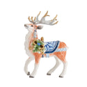 Fitz and Floyd Holiday Home Blue Deer Figurine