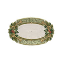 Fitz and Floyd Holiday Home Green Small Platter