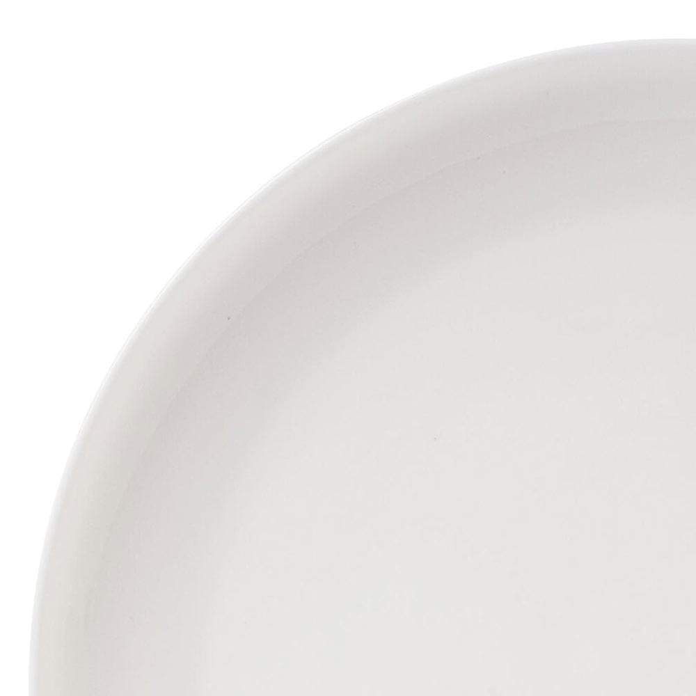 Nevaeh White Coupe 16 Piece Dinnerware Set, Service For 4